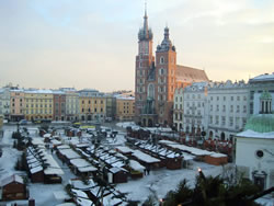 Invierno en cracovia