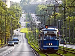 tranvía cracovia